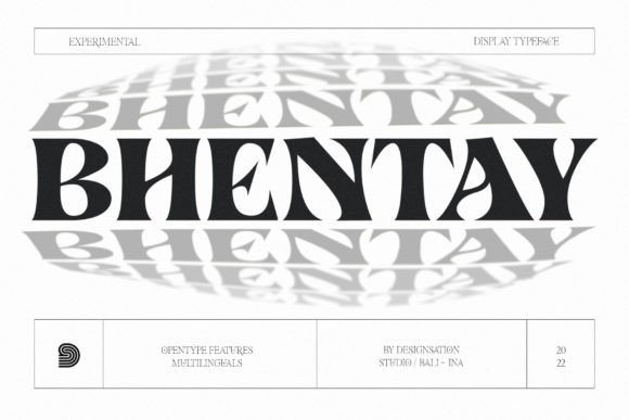 Bhentay: A Bold Font for Business Branding