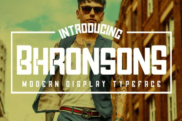 Bhronsons: A Strong Font for Professional Branding