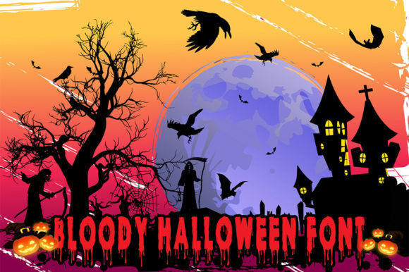 Bloody Halloween Font for Spooky Campaigns