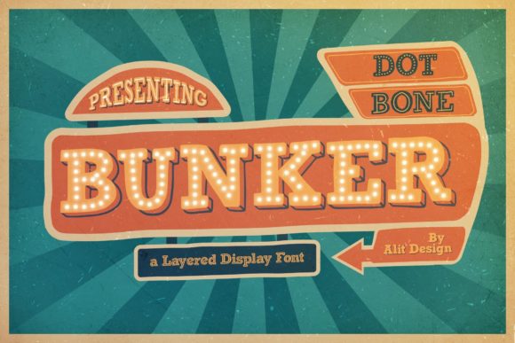 Bunker Font for Bold Web Design