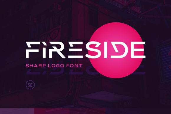 Fireside Font for Handmade and Commercial Craft Projects