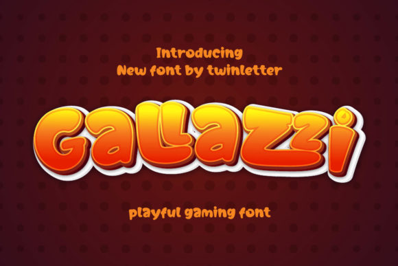 Gallazzi Font for Handmade Creations