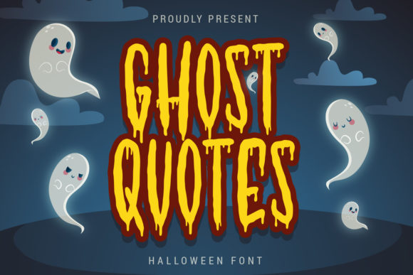Ghost Quotes Font for Editorial Design and Content Creation