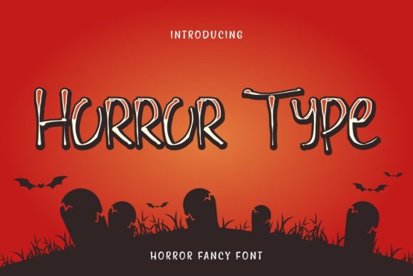 Horror Type: A Creepy Display Font for Editorial Design