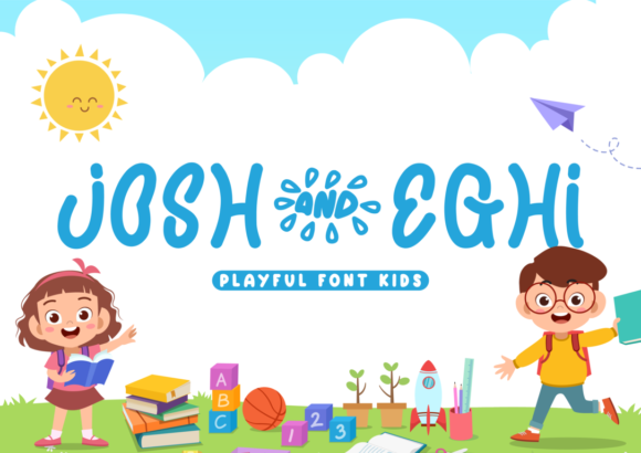 Josh and Egi: A Display Font That Elevates Digital Branding