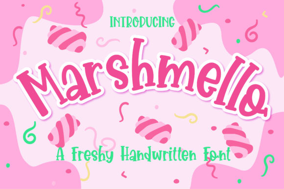 Marshmello: A Playful Display Font for Creative Projects