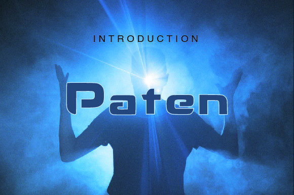 Paten: A Modern Display Font for Editorial Design