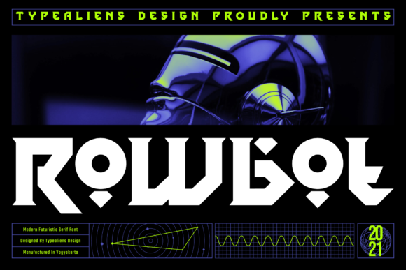 Rowbot: A Modern Display Font for Bold Digital Campaigns