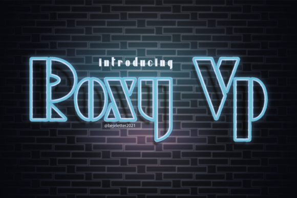 Roxy Vp: A Modern Display Font for Digital Creativity