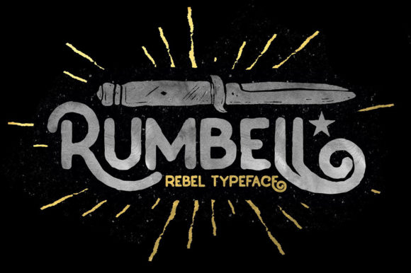 Rumbell Font for Web Design and Brand Identity