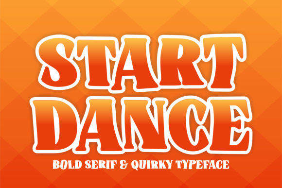 Start Dance: A Bold Display Font for Web Design