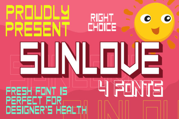 Sunlove Font for Bold Digital Branding