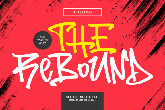 The Rebound: A Graffiti-Styled Font for Bold Campaigns