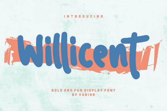 Willicent: A Playful Display Font for Web Design
